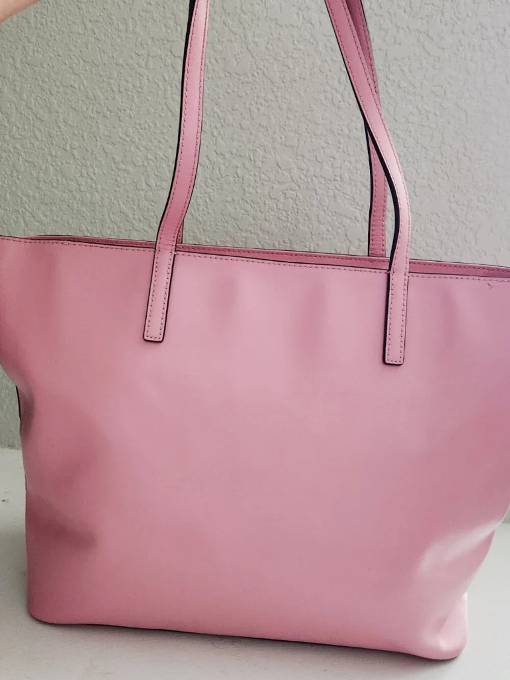 New Kate Spade NY Pink Leather Shoulder Bag Purse Tote